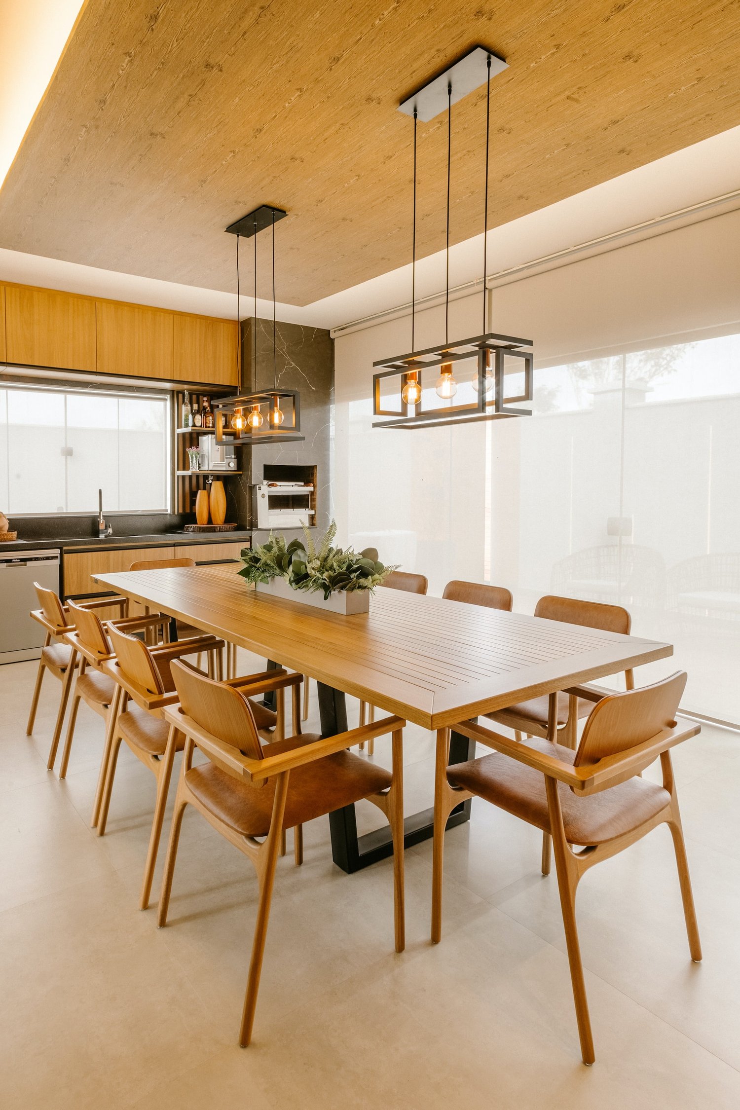 Sala de Refeições Lamelada, Design de interiores em Oeiras, Lisboa